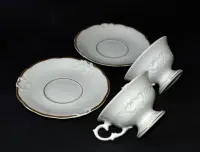 Serwis kawowy Fryderyka KPM Wałbrzych porcelana na 6 osób 16 elementów PRL — ujęcie 3