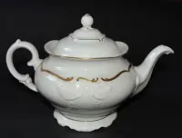 Serwis kawowy Fryderyka KPM Wałbrzych porcelana na 6 osób 16 elementów PRL — ujęcie 4
