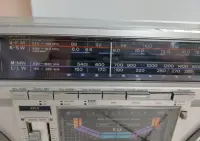 SHARP GF-9000 UNIKAT BOOMBOX Vintage 80" radiomagnetofon,Ghettoblaster — ujęcie 4
