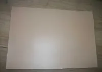 SKÓRA BYDLĘCA BEŻOWA NATURALNA 31x20 cm format A-4 ok 3MM gruba+wysyłka — ujęcie 5