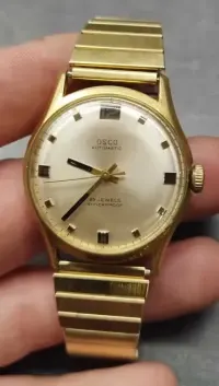 Śliczny zegarek niemiecki OSCO automatic vintage 60 lata kolekcja — ujęcie 3