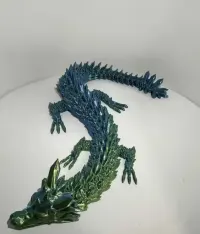 Smok kryształowy 3D - dł. 33 cm / 33 zł — ujęcie 2