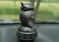 Sowa - SteamPunk - Osłona na hak holowniczy 50 mm – Zabezpieczenie przed kradzieżą — ujęcie 5