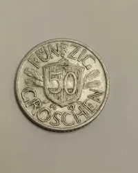 Sprzedam monetę Austria 50 groszy 1947r. — ujęcie 5