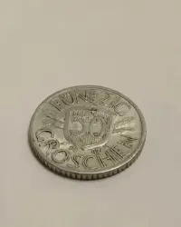 Sprzedam monetę Austria 50 groszy 1947r. — ujęcie 3