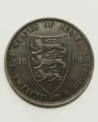 Sprzedam monetę Jersey Victoria 1/12 Szylinga 1894r. - Rzadka — ujęcie 2