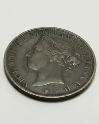 Sprzedam monetę Jersey Victoria 1/12 Szylinga 1894r. - Rzadka — ujęcie 3