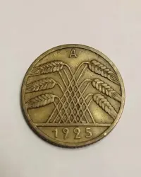 Sprzedam monetę Niemcy 10 reichspfennig 1925r. A  - stan dobry — ujęcie 2