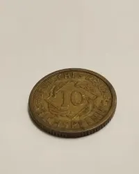Sprzedam monetę Niemcy 10 reichspfennig 1925r. A  - stan dobry — ujęcie 3