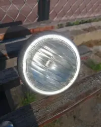 Stara Lampa Rowerowa Retro Vintage z epoki PRL — ujęcie 3