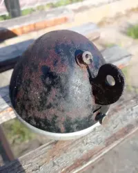 Stara Lampa Rowerowa Retro Vintage z epoki PRL — ujęcie 5