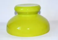 Stara misa limonka Stefan Sadowski Huta Sudety PRL szkło Horbowy vintage — ujęcie 2