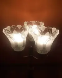 Stara mosiężna lampa Kandelabr Unikat  ! — ujęcie 2