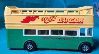 Stare autko, resorak Corgi - Routemaster Open Top Bus z 1992 roku — ujęcie 5