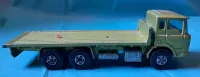 Stare autko, resorak MATCHBOX DAF Building Transporter z 1971 roku. — ujęcie 3