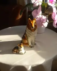 Stare japońskie figurki piesków — ujęcie 4
