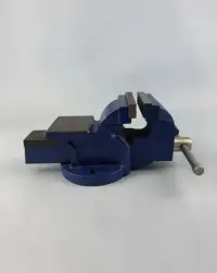 Stare solidne imadło stołowe 5kg szczeki 75 mm — ujęcie 3