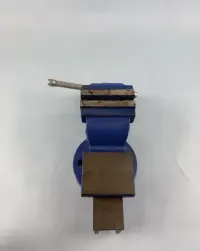 Stare solidne imadło stołowe 5kg szczeki 75 mm — ujęcie 5