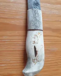 stary fiński nóż, saami puukko — ujęcie 2