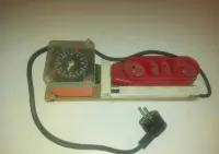 Stary Wyłącznik Czasowy Chronotechna Brno Czechy lata 70-te PrL — ujęcie 2