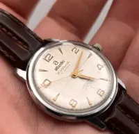 Stary zegarek Atlantic Worldmaster Super De Luxe, kolekcja, lata 50/60 — ujęcie 4