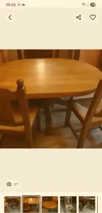 Stół dębowy owalny — ujęcie 5