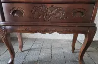 Stylowy sekretarzyk / komoda z opuszczanym blatem — ujęcie 4