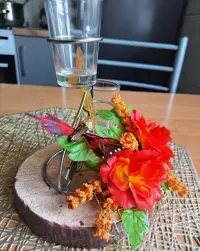 Świecznik stroik PRL — ujęcie 3
