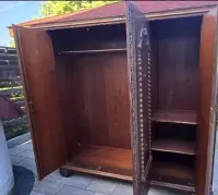 Szafa ,łóżko art-deco do renowacji — ujęcie 2