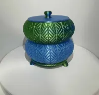 Szkatulka 3D na biżuterię - zestaw (miska, krysza, podstawka) — ujęcie 3