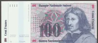 Szwajcaria 100 franków 1985 - Borromini — ujęcie 3