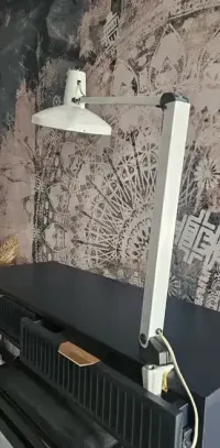 Szwedzka lampa biurkowa marki Ledu Waso typ 300,lata70 — ujęcie 2