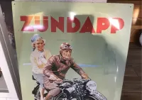 Szyld reklamowy motocykli Zundap — ujęcie 2