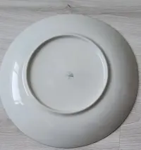 Talerz Chodzież z motywem kwiatowym  24cm PRL — ujęcie 3