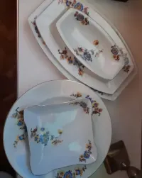 talerz głęboki Rosenthal 1940 r art deco — ujęcie 3