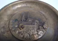 Talerz mosiężny Basel Bazylea Vintage — ujęcie 2