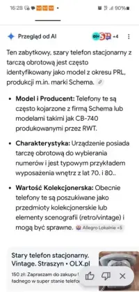 Telefon stary kręcony prl — ujęcie 3