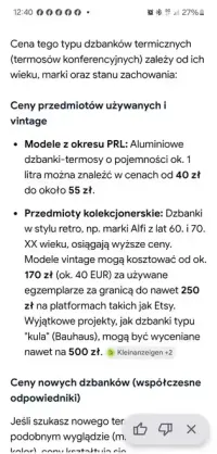 Termos stary vintage prl — ujęcie 3
