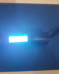 Tester mini lampa ultra fioletUdo banknotow i szukania bursztynowUV — ujęcie 2