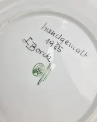 Trio porcelanowe Hutschenreuther filiżanka spodek i talerzyk Vintage — ujęcie 4