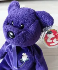 Ty Beanie Babies Diana Princess of Wales maskotka miś 1997r 22cm — ujęcie 2