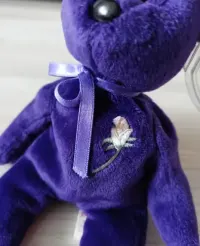 Ty Beanie Babies Diana Princess of Wales maskotka miś 1997r 22cm — ujęcie 3