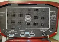 Unikalne w stylu artdeco radio lampowe Zvezda 54 — ujęcie 3