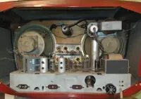 Unikalne w stylu artdeco radio lampowe Zvezda 54 — ujęcie 5