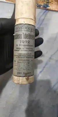 Unikat! Opakowanie po prochu Troisdorfer 1912 - Militaria - Antyk — ujęcie 4