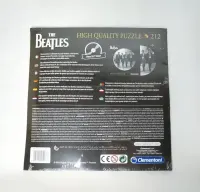 UNIKAT Puzzle Clementoni THE BEATLES 212 el. Okrągłe winyl LIMITOWANA EDYCJA — ujęcie 3