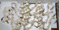 UNIKAT! Żyrandol Capodimonte Ceramiche Cavalli 18-ramienny Bassano — ujęcie 3