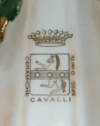 UNIKAT! Żyrandol Capodimonte Ceramiche Cavalli 18-ramienny Bassano — ujęcie 5