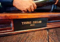 Unikatowe popiersie młodego marynarza J.W.S. Victory Young sailor 1920 — ujęcie 5