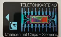 Unikatowy zestaw niemieckiej karty telefonicznej K35 (2 szt.) — ujęcie 3